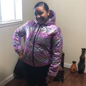 Girls multi color jacket 🌈💕💕